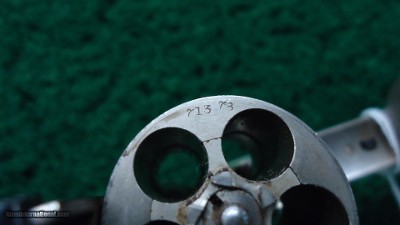 SMITH & WESSON SINGLE ACTION ENGRAVED REVOLVER IN 32 CAL - Image 11 of 13