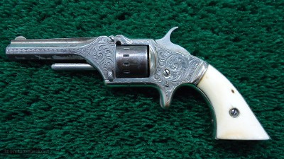 FACTORY ENGRAVED AMERICAN STANDARD TOOL COMPANY SPUR TRIGGER REVOLVER - Image 2 of 11