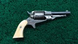 FACTORY ENGRAVED REMINGTON NEW MODEL POCKET COUNTRY REVOLVER IN 32 RF