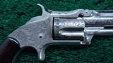 FACTORY ENGRAVED SMITH & WESSON #1-1/2 REVOLVER - 6 of 11