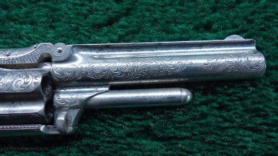 FACTORY ENGRAVED SMITH & WESSON #1-1/2 REVOLVER - Image 9 of 11
