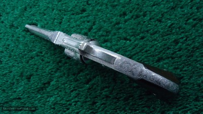 FACTORY ENGRAVED SMITH & WESSON #1-1/2 REVOLVER - Image 5 of 11