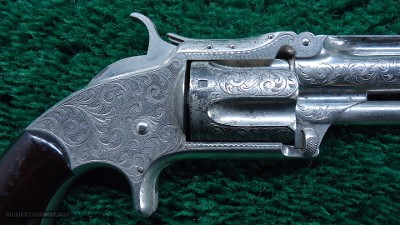 FACTORY ENGRAVED SMITH & WESSON #1-1/2 REVOLVER - Image 6 of 11