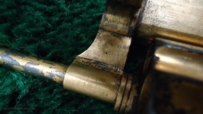 VERY ATTRACTIVE GOLD PLATED ENGRAVED SMITH & WESSON 32 DA 1ST MODEL HAND EJECT REVOLVER - Image 13 of 17