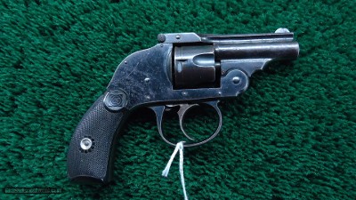 HARRINGTON & RICHARDSON SECOND MODEL HAMMERLESS SMALL FRAME REVOLVER IN 32 S&W