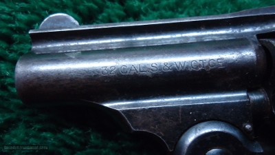 HARRINGTON & RICHARDSON SECOND MODEL HAMMERLESS SMALL FRAME REVOLVER IN 32 S&W - Image 6 of 10