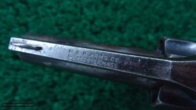 HARRINGTON & RICHARDSON SECOND MODEL HAMMERLESS SMALL FRAME REVOLVER IN 32 S&W - Image 7 of 10