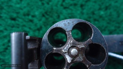 HARRINGTON & RICHARDSON SECOND MODEL HAMMERLESS SMALL FRAME REVOLVER IN 32 S&W - Image 8 of 10
