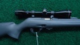 REMINGTON MODEL 597 22LR RIFLE WITH SCOPE - 1 of 20