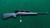 REMINGTON MODEL 597 22LR RIFLE WITH SCOPE - 20 of 20