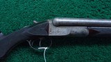 COLT MODEL 1883 DOUBLE BARREL SIDE BY SIDE 10 GAUGE SHOTGUN