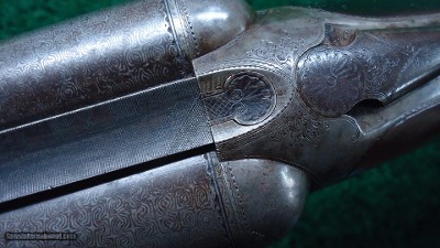 COLT MODEL 1883 DOUBLE BARREL SIDE BY SIDE 10 GAUGE SHOTGUN - Image 13 of 24