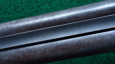 COLT MODEL 1883 DOUBLE BARREL SIDE BY SIDE 10 GAUGE SHOTGUN - Image 6 of 24