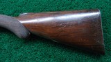COLT MODEL 1878 SxS 12 GAUGE HAMMER SHOTGUN - 17 of 21