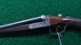 W. POWELL & SON DOUBLE 12 GAUGE SHOTGUN WITH EXTRA BARRELS - 2 of 23
