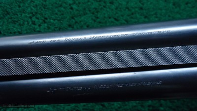 W. POWELL & SON DOUBLE 12 GAUGE SHOTGUN WITH EXTRA BARRELS - Image 12 of 23
