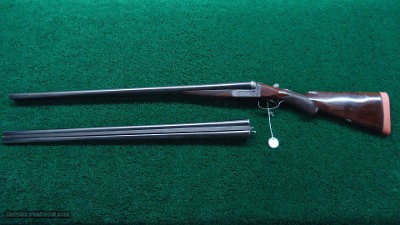 W. POWELL & SON DOUBLE 12 GAUGE SHOTGUN WITH EXTRA BARRELS - Image 22 of 23