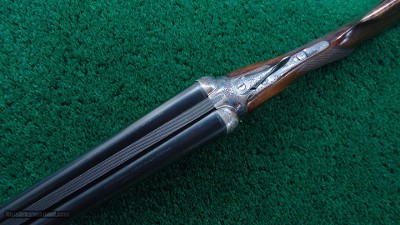 W. POWELL & SON DOUBLE 12 GAUGE SHOTGUN WITH EXTRA BARRELS - Image 4 of 23