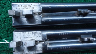 W. POWELL & SON DOUBLE 12 GAUGE SHOTGUN WITH EXTRA BARRELS - Image 16 of 23