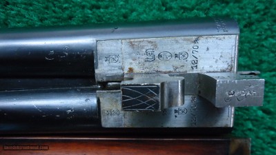 JP SAUER M-60 DOUBLE BARREL 12 GAUGE SHOTGUN - Image 17 of 24
