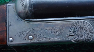 W.C. SCOTT SXS 12 GAUGE SHOTGUN - Image 9 of 20