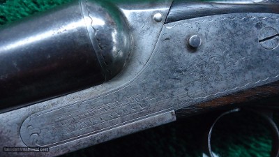 LEFEVER 12 GAUGE G GRADE DOUBLE BARREL SHOTGUN - Image 8 of 20