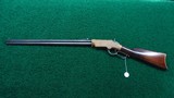 VERY FINE 1ST MODEL FACTORY ENGRAVED HENRY RIFLE - 21 of 22