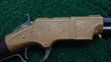 VERY FINE 1ST MODEL FACTORY ENGRAVED HENRY RIFLE - 9 of 22