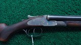 L.C. SMITH FEATHERWEIGHT FIELD GRADE 16 BORE SIDE BY SIDE SHOTGUN - 1 of 22