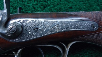 J.W. SONNS SIDE BY SIDE 16 GAUGE HAMMER SHOTGUN - Image 8 of 25