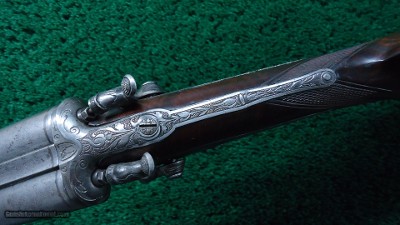 J.W. SONNS SIDE BY SIDE 16 GAUGE HAMMER SHOTGUN - Image 11 of 25