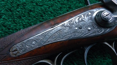 J.W. SONNS SIDE BY SIDE 16 GAUGE HAMMER SHOTGUN - Image 9 of 25
