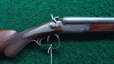 J.W. SONNS SIDE BY SIDE 16 GAUGE HAMMER SHOTGUN