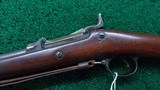 SPRINGFIELD MODEL 1884 CADET TRAP DOOR SINGLE SHOT RIFLE IN CALIBER 45-70 - 2 of 25