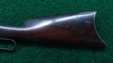 ANTIQUE WINCHESTER MODEL 1886 SHORT RIFLE IN 40-82 WCF - 17 of 21
