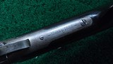 ANTIQUE WINCHESTER MODEL 1886 SHORT RIFLE IN 40-82 WCF - 8 of 21