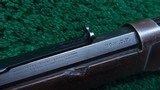 WINCHESTER MODEL 1894 20 INCH SHORT RIFLE IN 30 WCF - 6 of 22