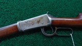WINCHESTER MODEL 1894 ROUND BARREL RIFLE IN 30 WCF - 2 of 22