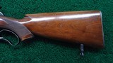 WINCHESTER MODEL 71 DELUXE RIFLE IN 348 WCF - 16 of 20