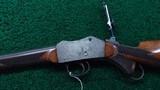 VERY FINE PEABODY MARTINI CREEDMORE ENGRAVED RIFLE - 2 of 25