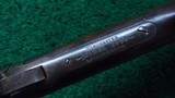 *Sale Pending* - WINCHESTER MODEL 1890 RIFLE WITH CASE COLOR FRAME IN 22 LONG - 8 of 24