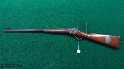 PRESENTATION DELUXE ENGRAVED MODEL 1853 SHARPS SPORTING RIFLE - Image 23 of 24