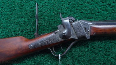 PRESENTATION DELUXE ENGRAVED MODEL 1853 SHARPS SPORTING RIFLE