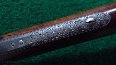 PRESENTATION DELUXE ENGRAVED MODEL 1853 SHARPS SPORTING RIFLE - Image 16 of 24