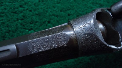 PRESENTATION DELUXE ENGRAVED MODEL 1853 SHARPS SPORTING RIFLE - Image 14 of 24