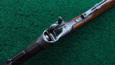 PRESENTATION DELUXE ENGRAVED MODEL 1853 SHARPS SPORTING RIFLE - Image 4 of 24