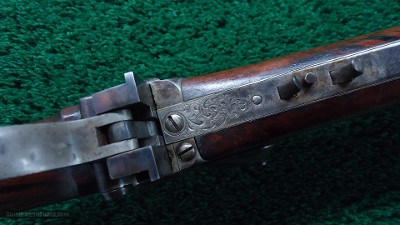 PRESENTATION DELUXE ENGRAVED MODEL 1853 SHARPS SPORTING RIFLE - Image 13 of 24