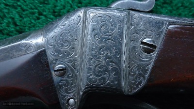 PRESENTATION MODEL 1853 SHARPS SPORTING RIFLE - Image 8 of 25