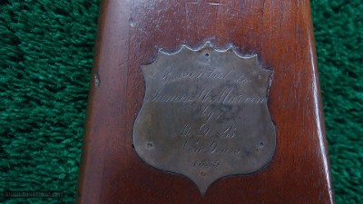 PRESENTATION MODEL 1853 SHARPS SPORTING RIFLE - Image 18 of 25