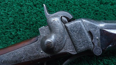 PRESENTATION MODEL 1853 SHARPS SPORTING RIFLE - Image 9 of 25